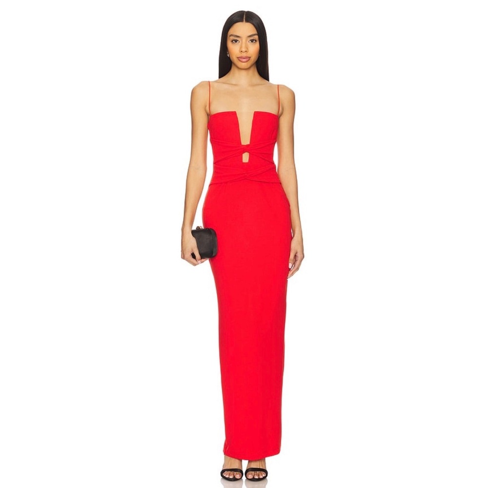 Nookie Valentine Gown in Cherry Size Small New with Defect